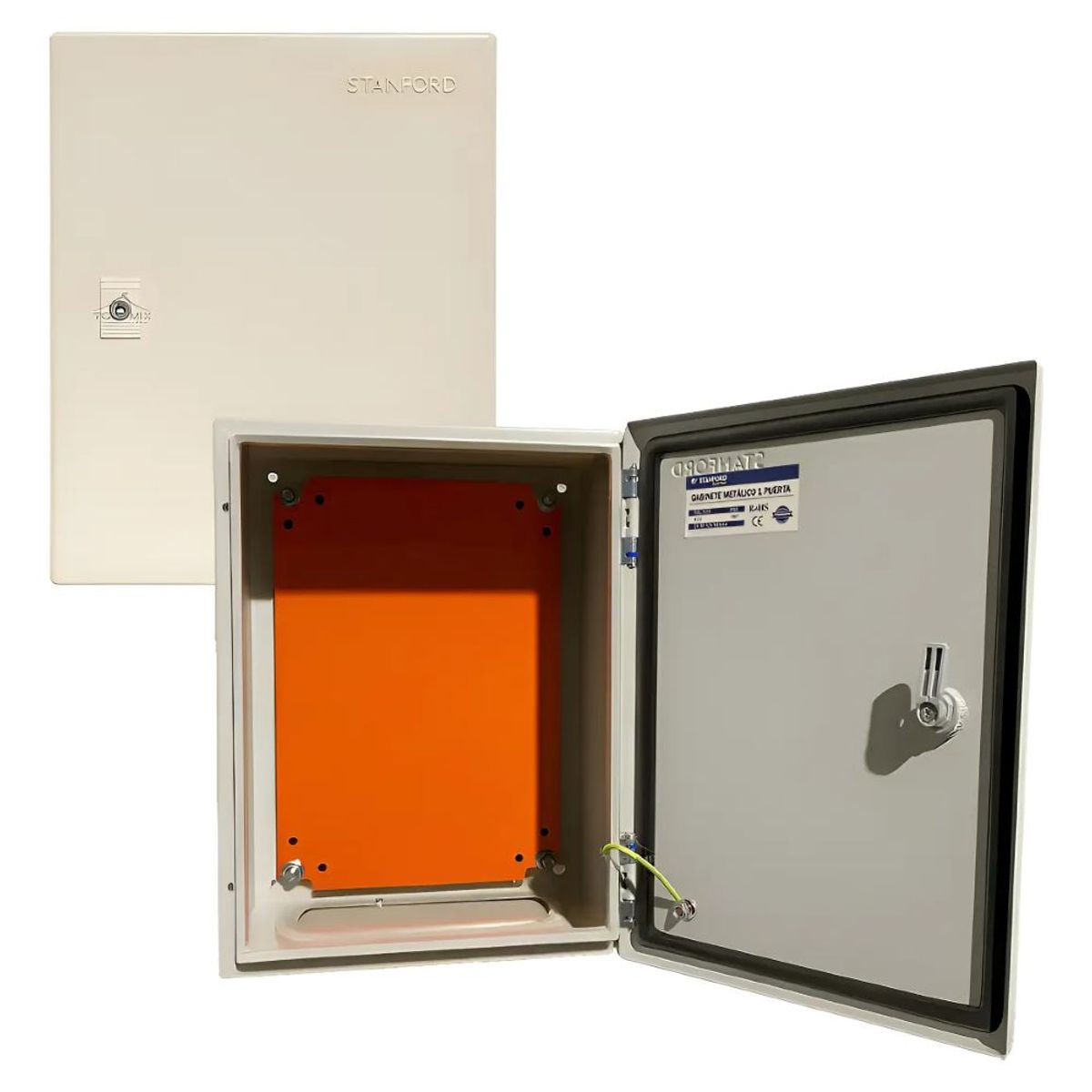STANFORD - Gabinete Metalico Tablero Electrico 500x400x200 1puerta Ip65
