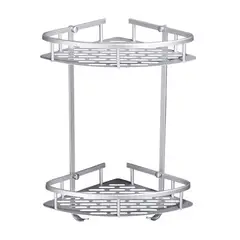 GENERICO - Organizador Para Ducha Estante Esquinero 2 Niveles Multiuso