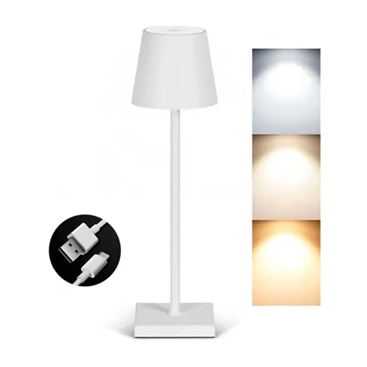 GENERICO - Lámpara Touch Usb Decorativa Portátil Ajustable