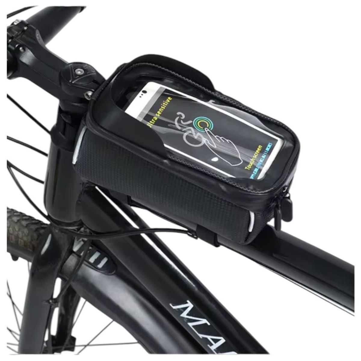 GENERICO - Soporte Impermeable para Celular de Bicicleta Universal