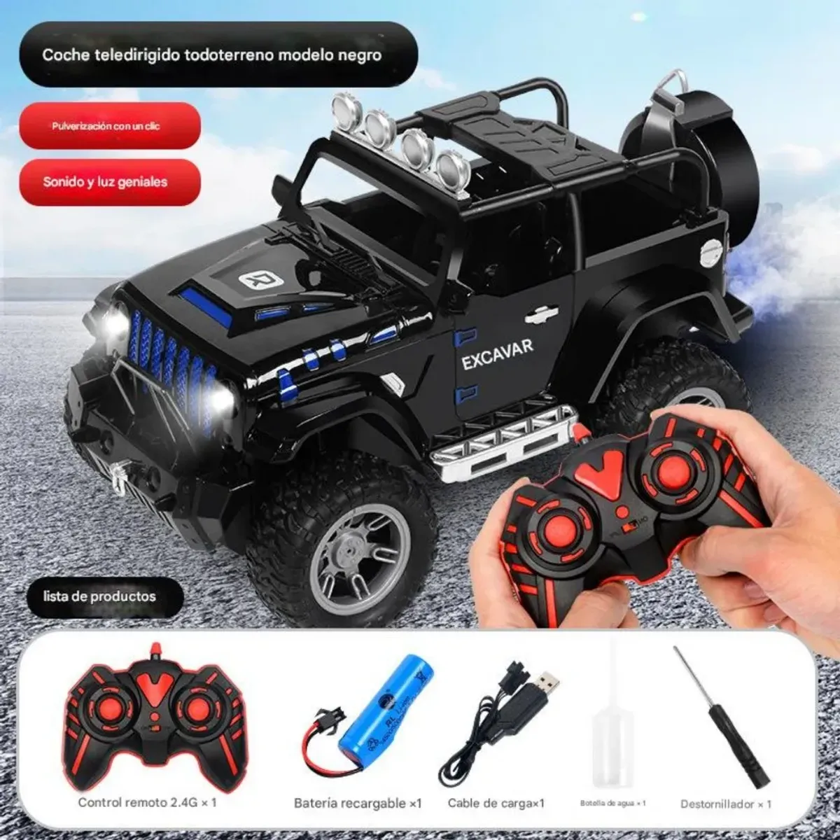 GENERICO - Carro Control Remoto Escalada Juguetes Para Niños