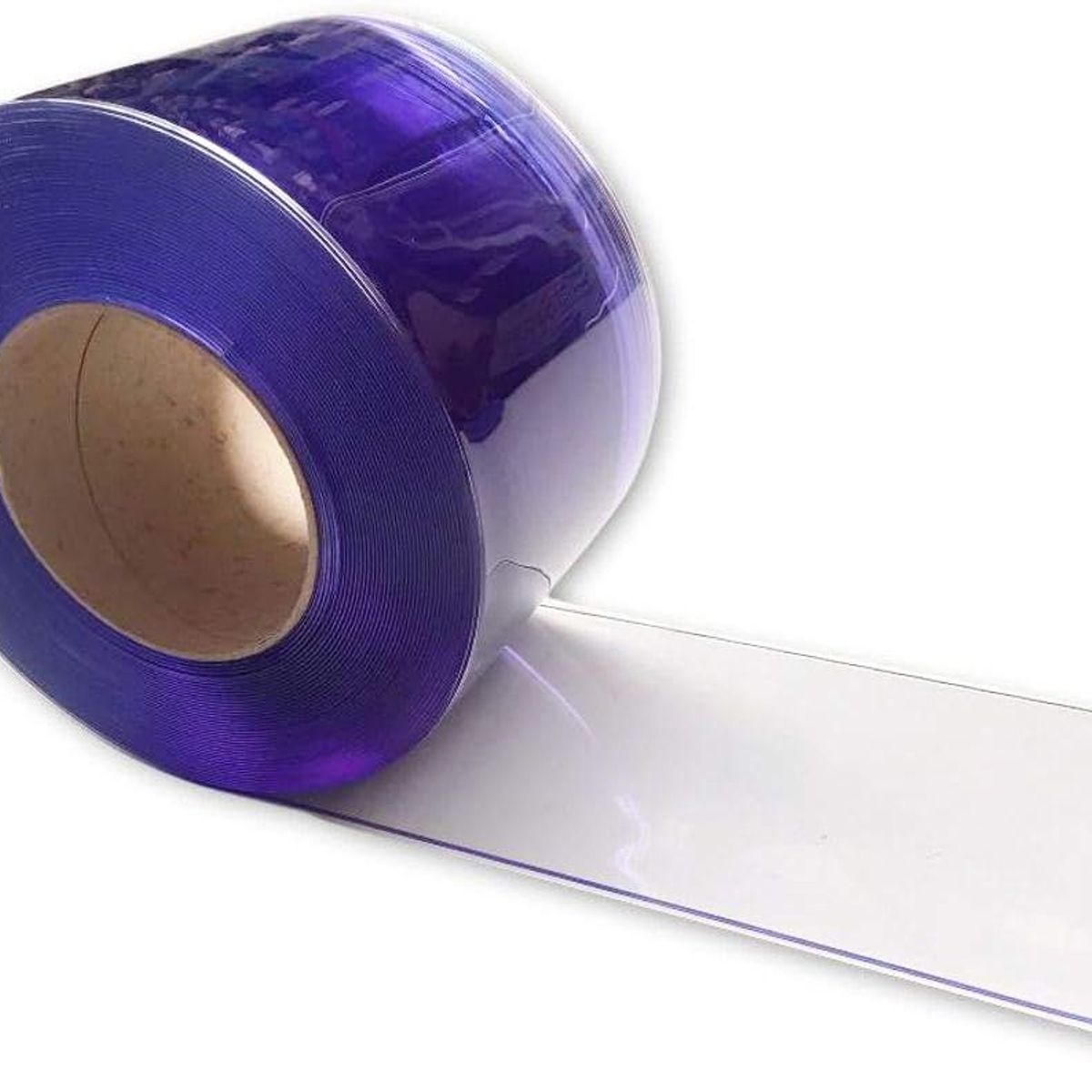 KUANGYE - Cortina Tiras Flexibilidad PVC Transparente 18Cm X 48m,Antiruido+Antifrío,Para CorralesAlmacén