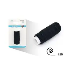 GENERICO - HILO ELASTICO NEGRO 15M