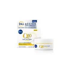 NIVEA - Crema Facial de Dia Q10 Antiarrugas Reafirmante Power 50ml