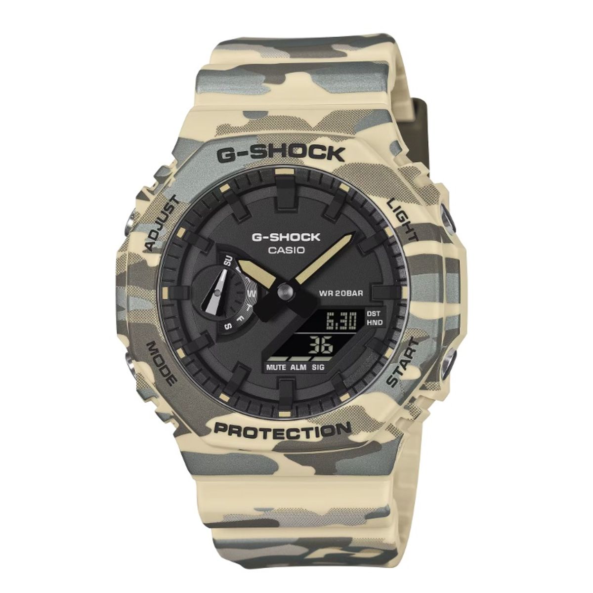 G-SHOCK - Reloj G-SHOCK Digital Hombre GA-2100CM-5A Negro