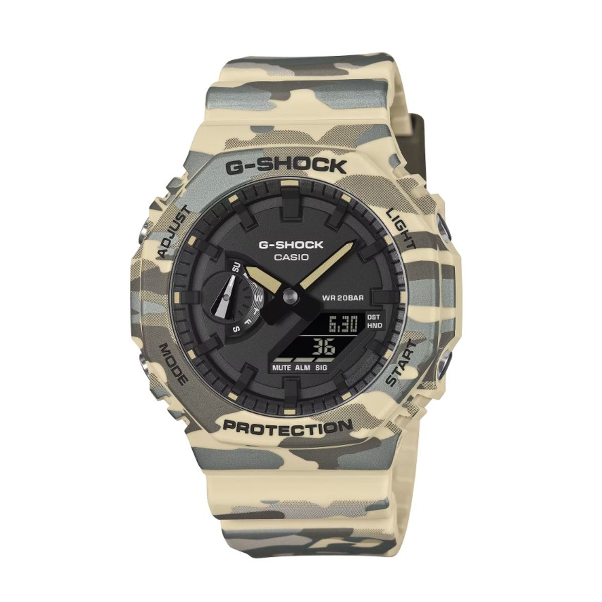 G-SHOCK - Reloj G-SHOCK Digital Hombre GA-2100CM-5A Negro