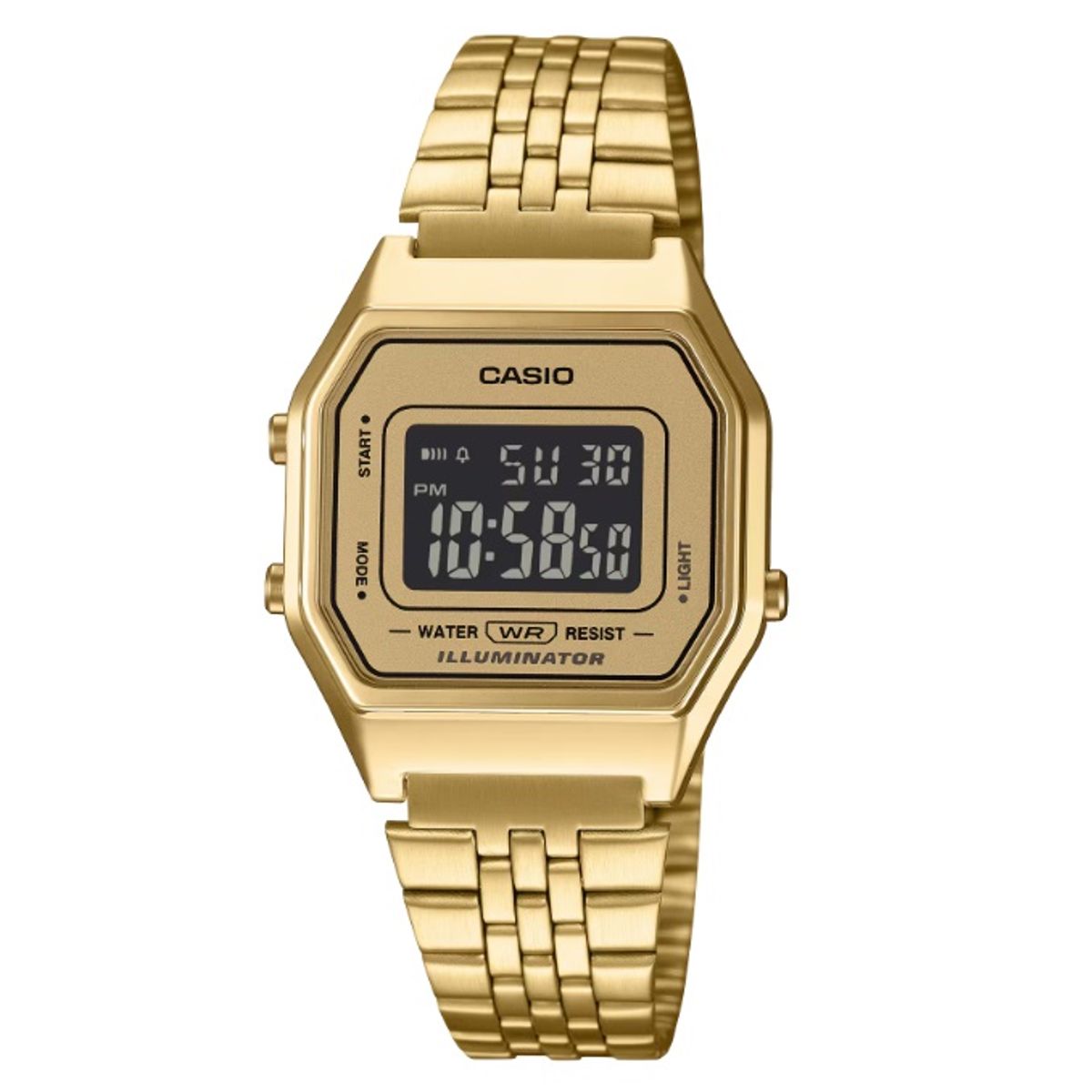 CASIO - Reloj Casio Digital Mujer LA680WGA-9B Oro