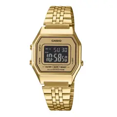 CASIO - Reloj Digital Mujer LA680WGA-9B Oro