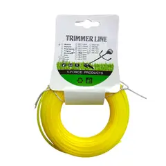 GENERICO - Hilo Nylon Repuesto De Orilladora Cortar Pasto 15mts. 2.4mm.