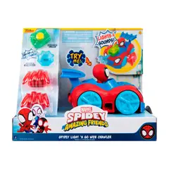 IMEXPORTA - Vehículo Escalador Telaraña Con Luz Y Sonido Spidey