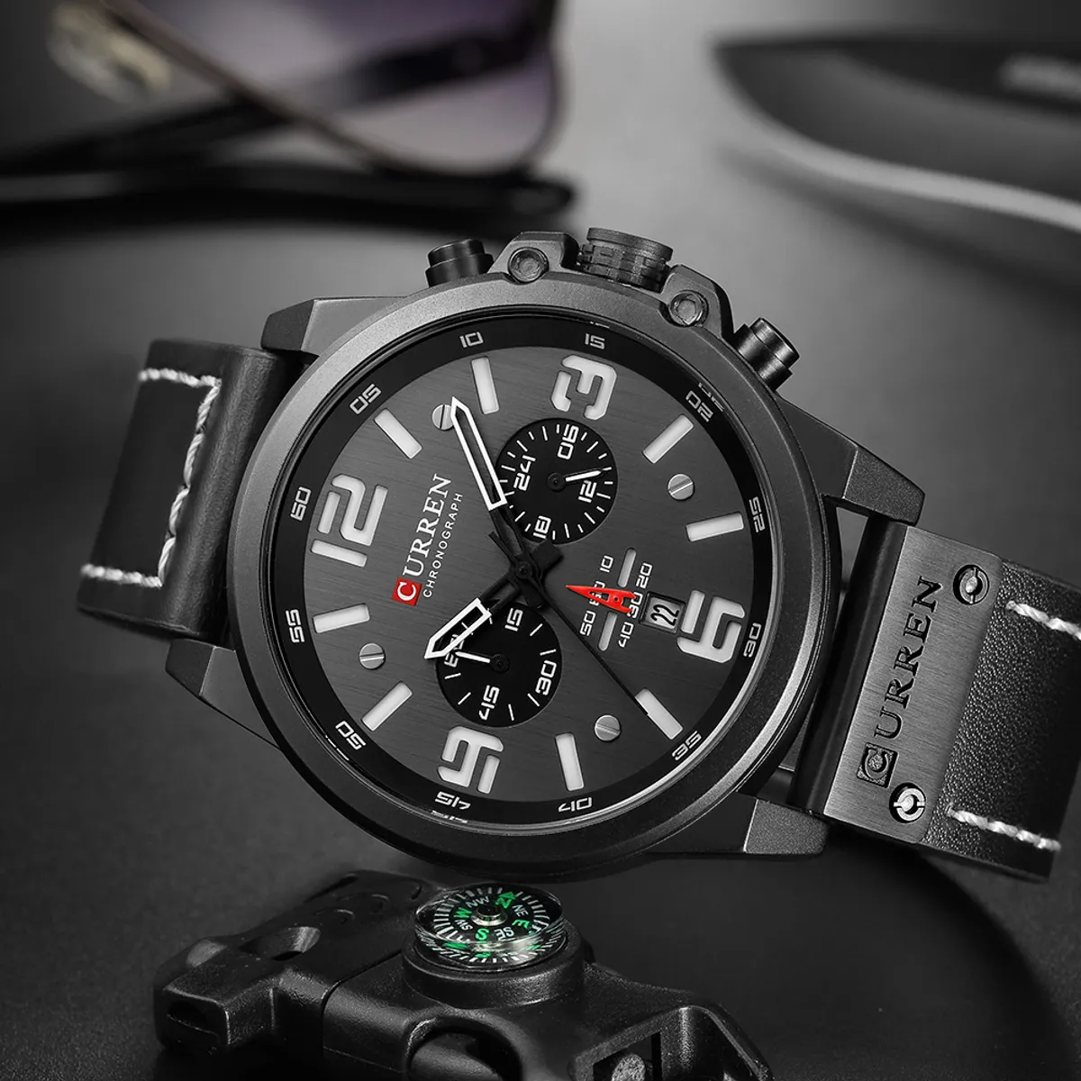 CURREN - Reloj Curren Hombre - Negro