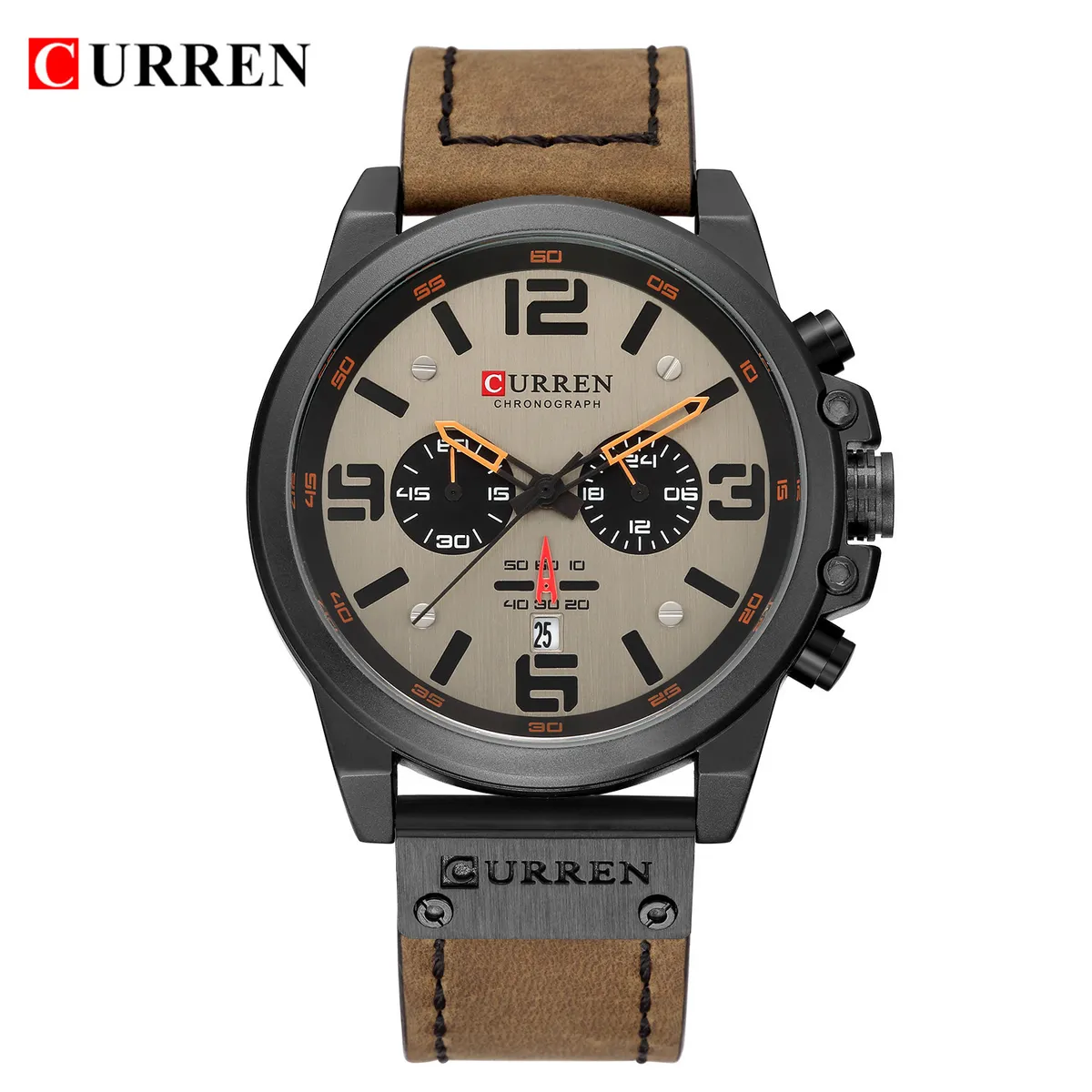 CURREN - Reloj Curren Hombre - Marrón