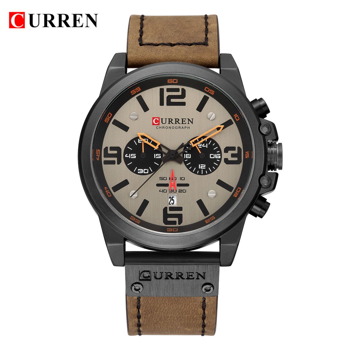 CURREN - Reloj Curren Hombre - Marrón