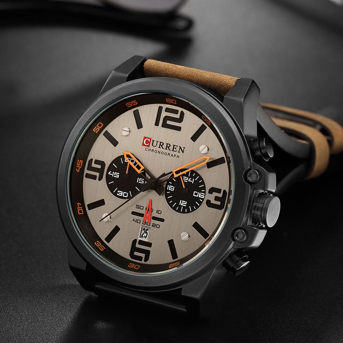 CURREN - Reloj Curren Hombre - Marrón