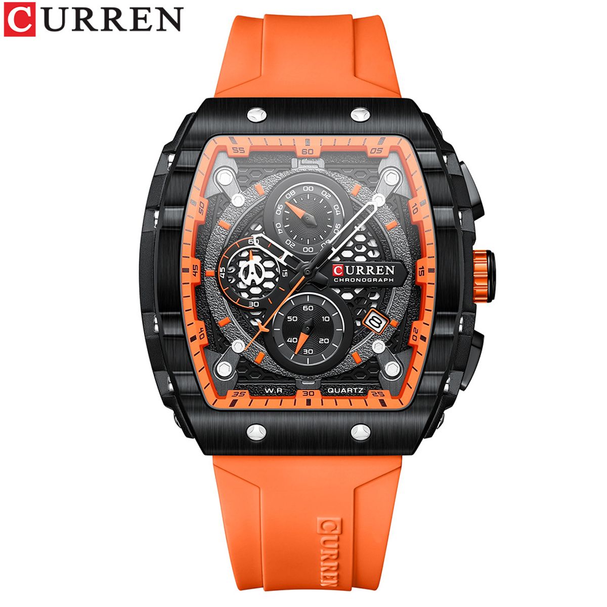 CURREN - Reloj Curren Hombre - Naranja