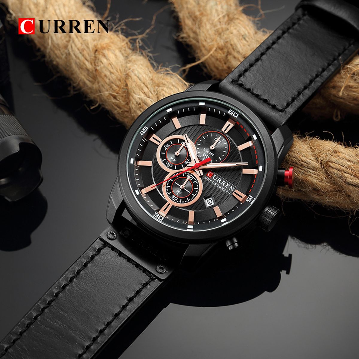 CURREN - Reloj Curren Hombre - Negro