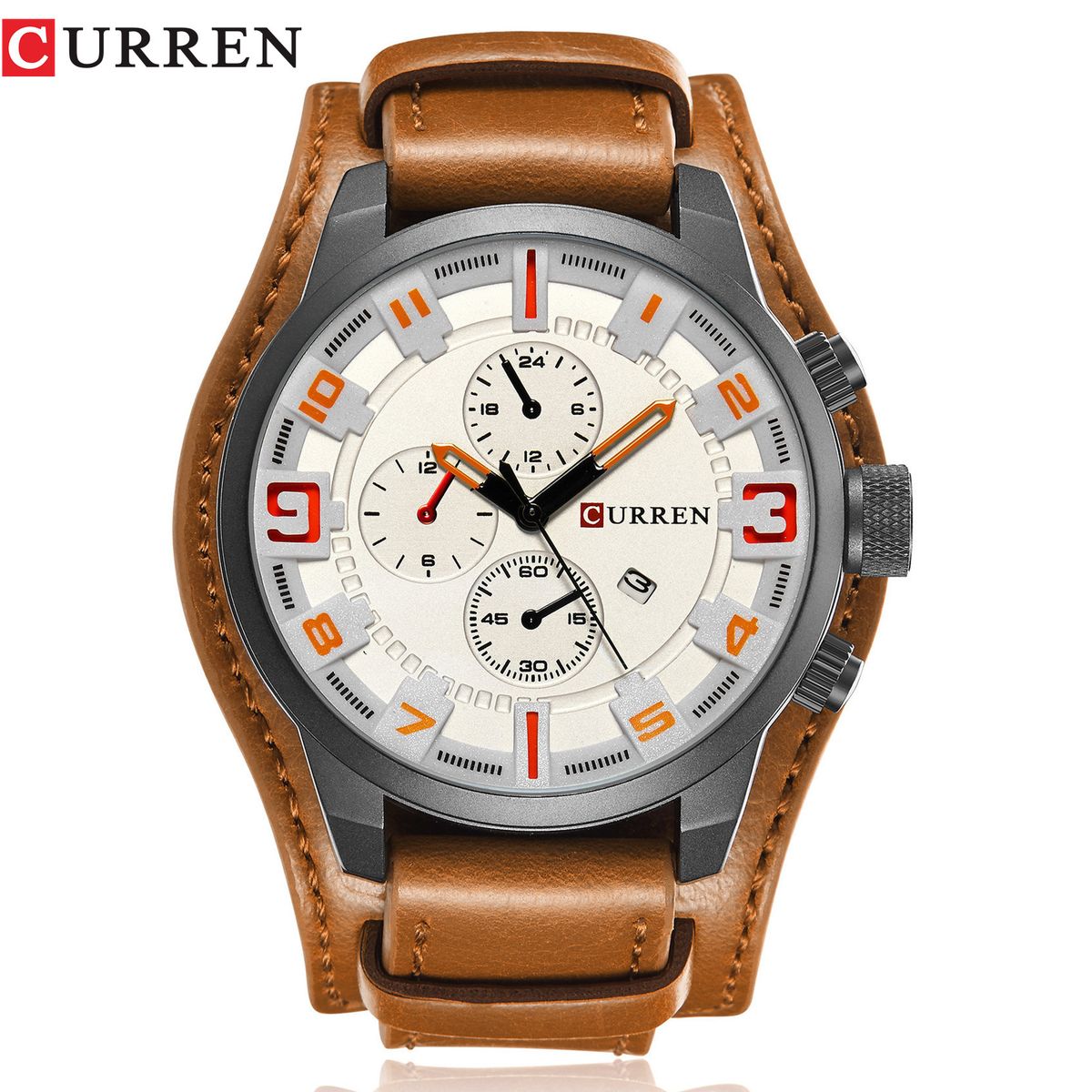 CURREN - Reloj Curren Hombre - Blanco