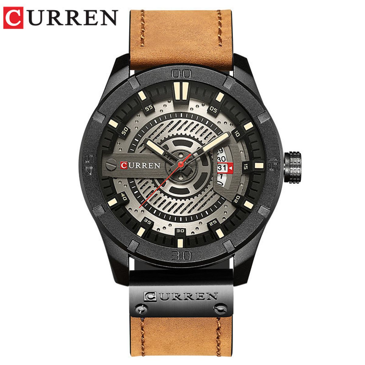 CURREN - Reloj Curren Hombre - Marrón
