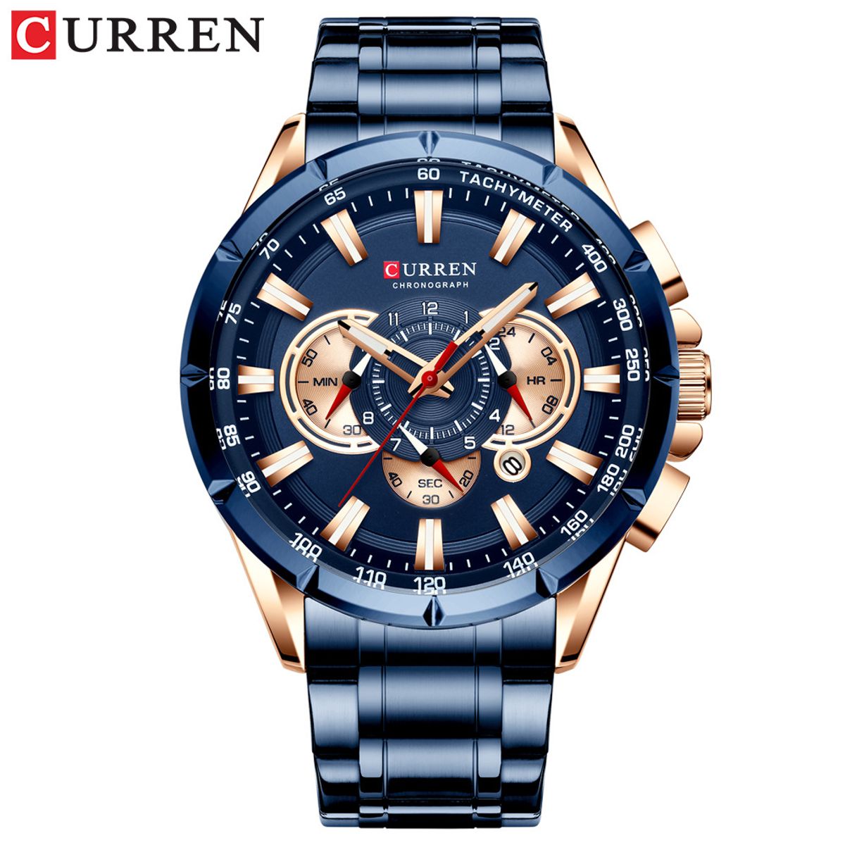 CURREN - Reloj Curren Hombre - Azul