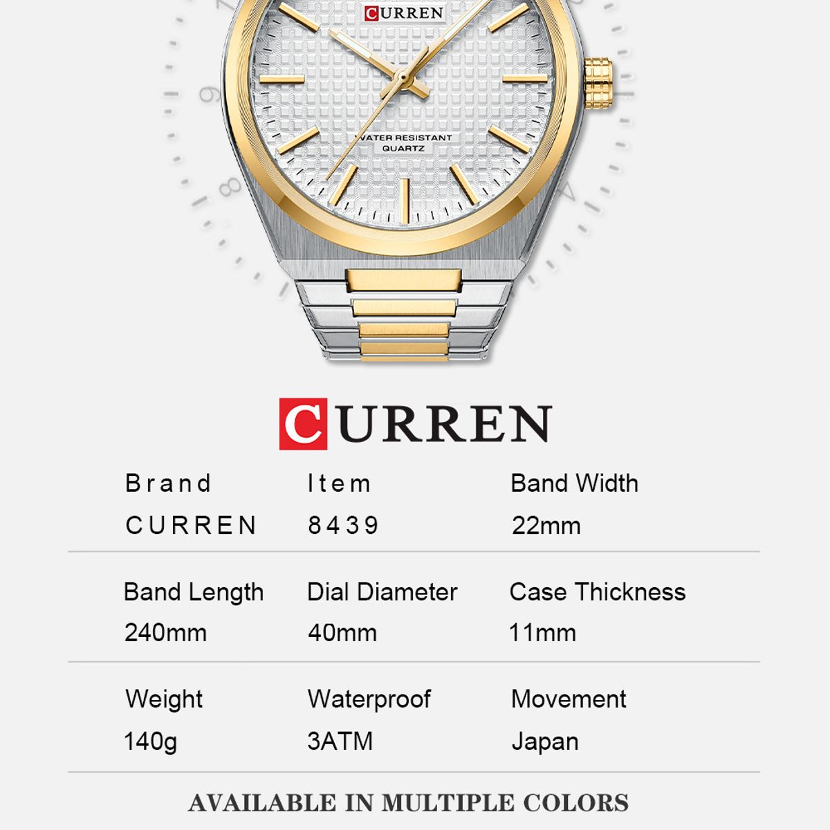 CURREN - Reloj Curren Hombre - Verde