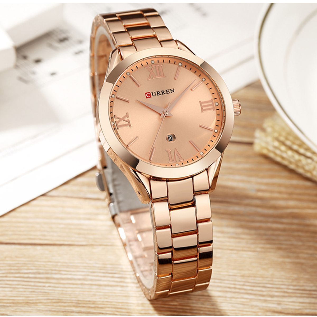 CURREN - Reloj Curren Mujer - Blanco