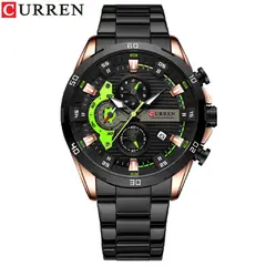 CURREN - Reloj Hombre - Negro