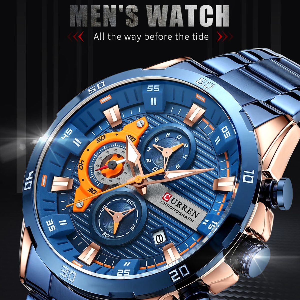 CURREN - Reloj Curren Hombre - Verde