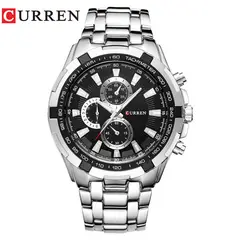 CURREN - Reloj Hombre - Negro