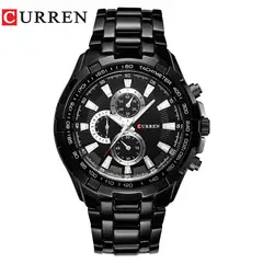 CURREN - Reloj Hombre - Negro