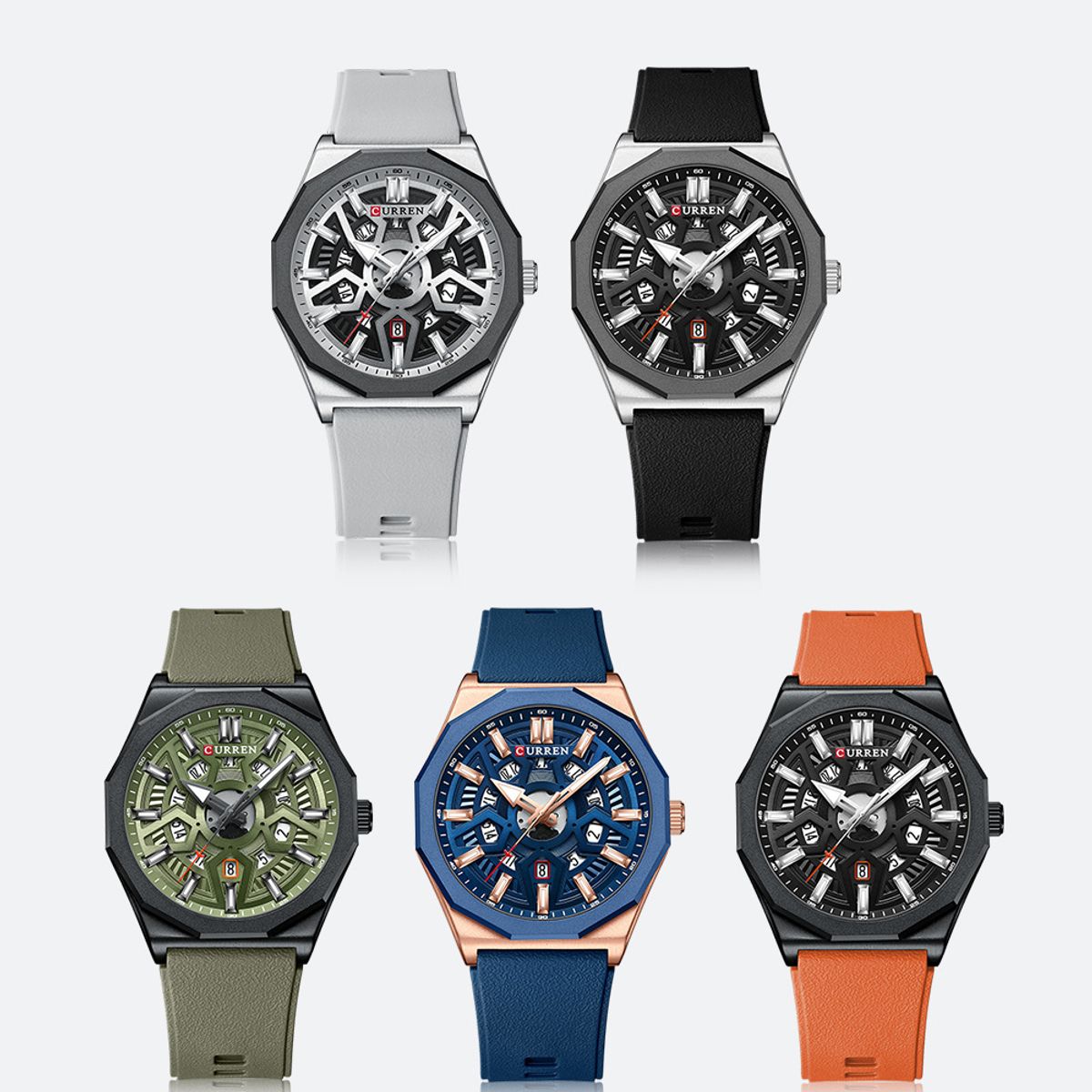 CURREN - Reloj Curren Hombre - Verde