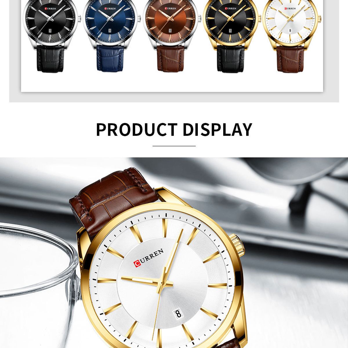CURREN - Reloj Curren Hombre - Azul