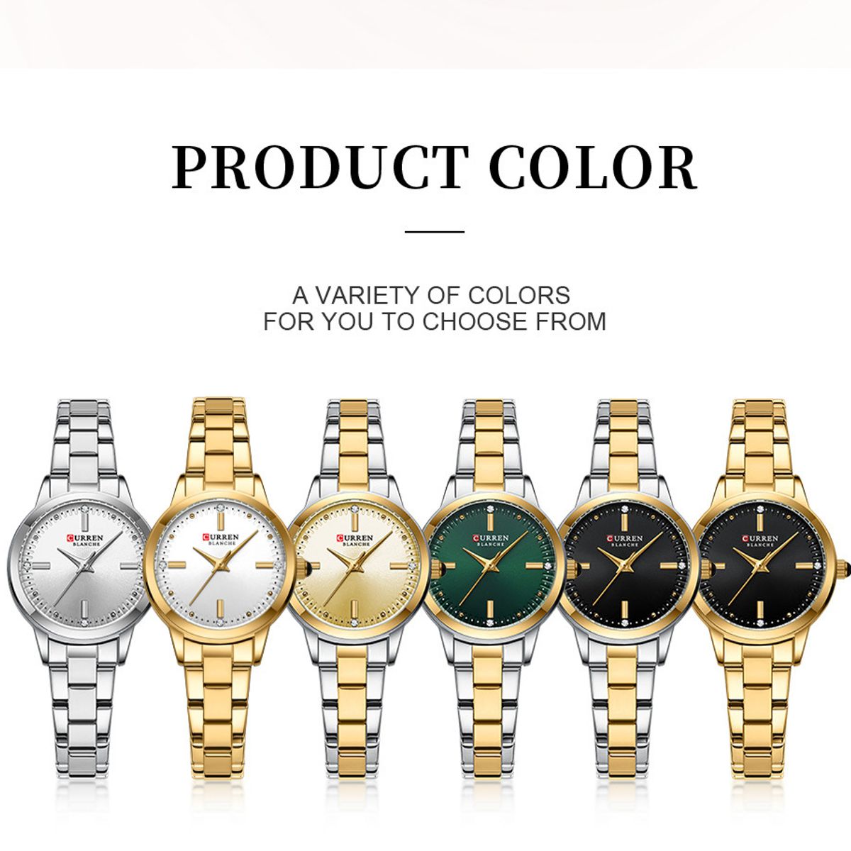 CURREN - Reloj Curren Mujer - Dorado