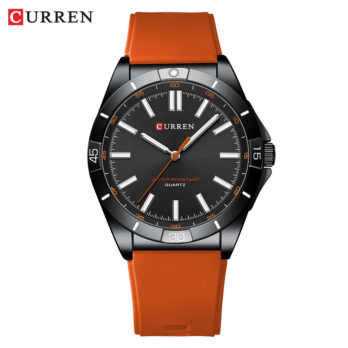 CURREN - Reloj Curren Hombre - Naranja