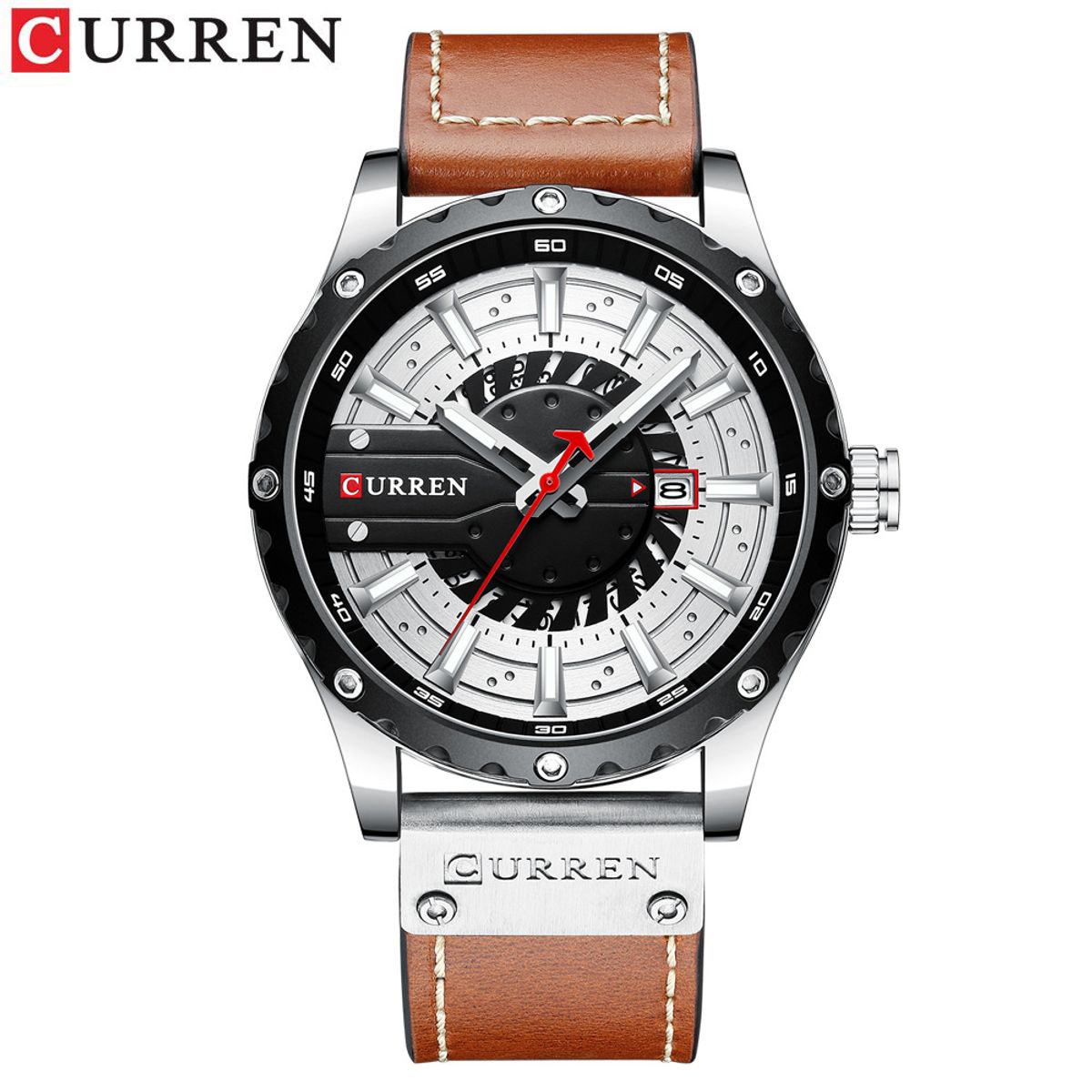 CURREN - Reloj Curren Hombre - Blanco