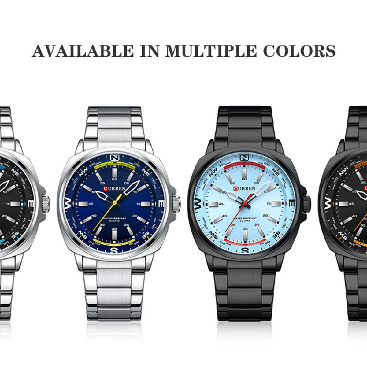 CURREN - Reloj Curren Hombre - Negro