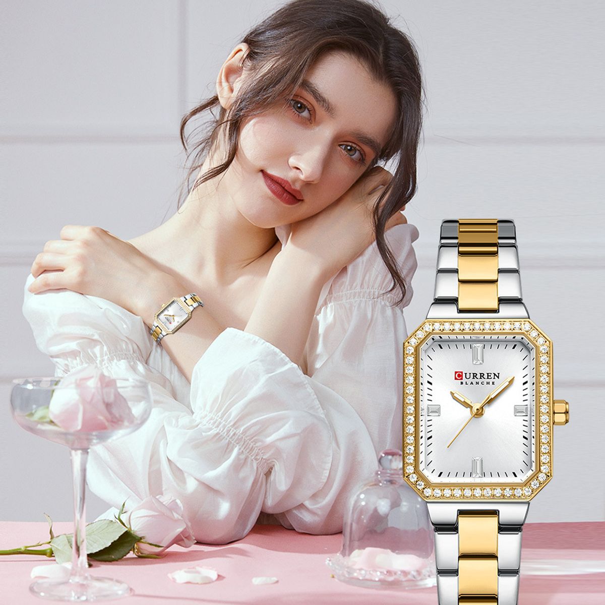 CURREN - Reloj Curren Mujer - Blanco