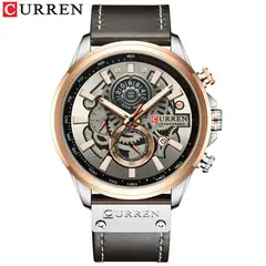 CURREN - Reloj Hombre - Negro