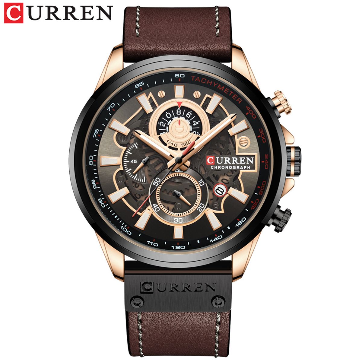 CURREN - Reloj Curren Hombre - Café