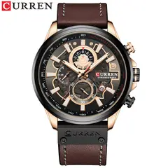 CURREN - Reloj Hombre - Café
