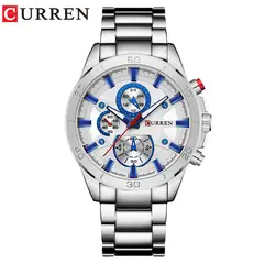 CURREN - Reloj Hombre - Blanco