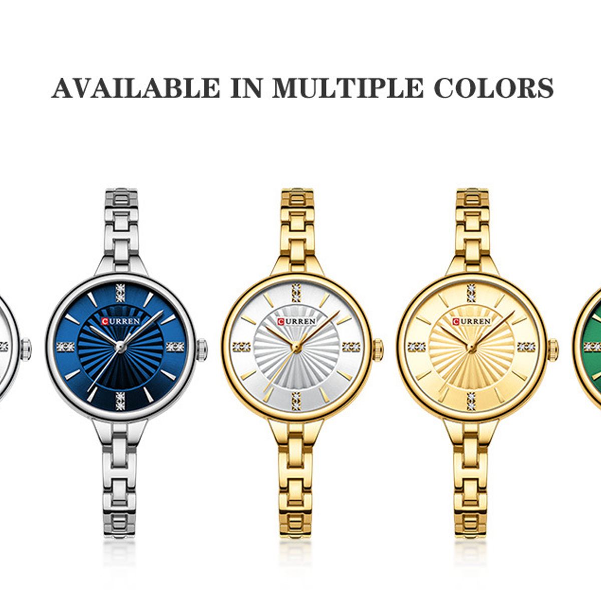 CURREN - Reloj Curren Mujer - Plata