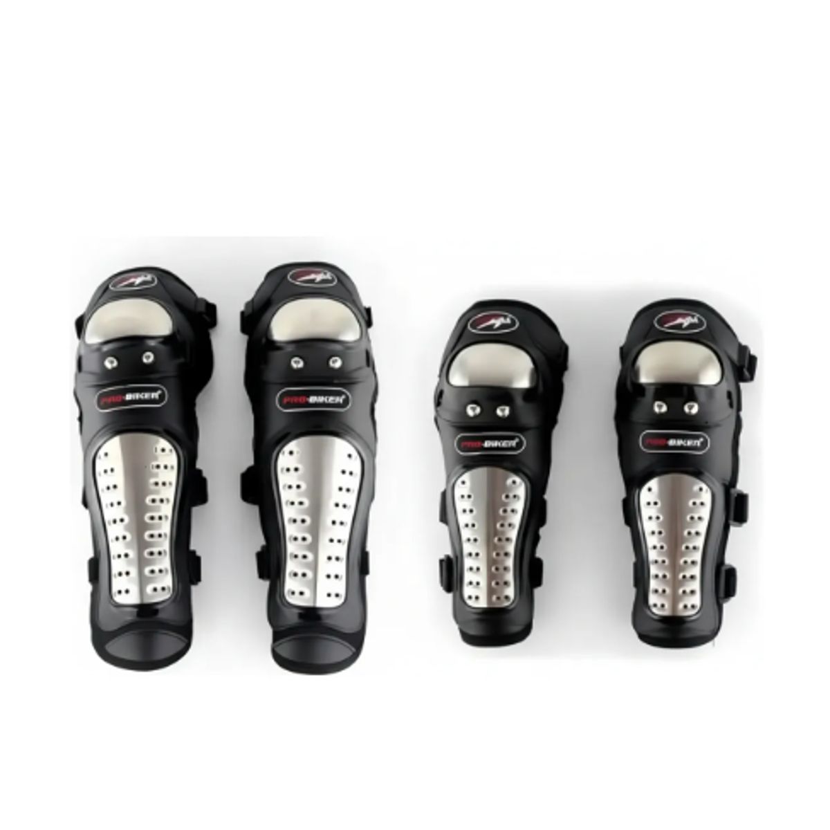 GENERICO - Proteccion Para Motorista Probiker Rodilleras Coderas
