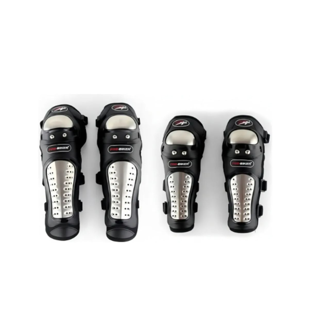 GENERICO - Proteccion Para Motorista Probiker Rodilleras Coderas