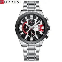 CURREN - Reloj Hombre - Plata