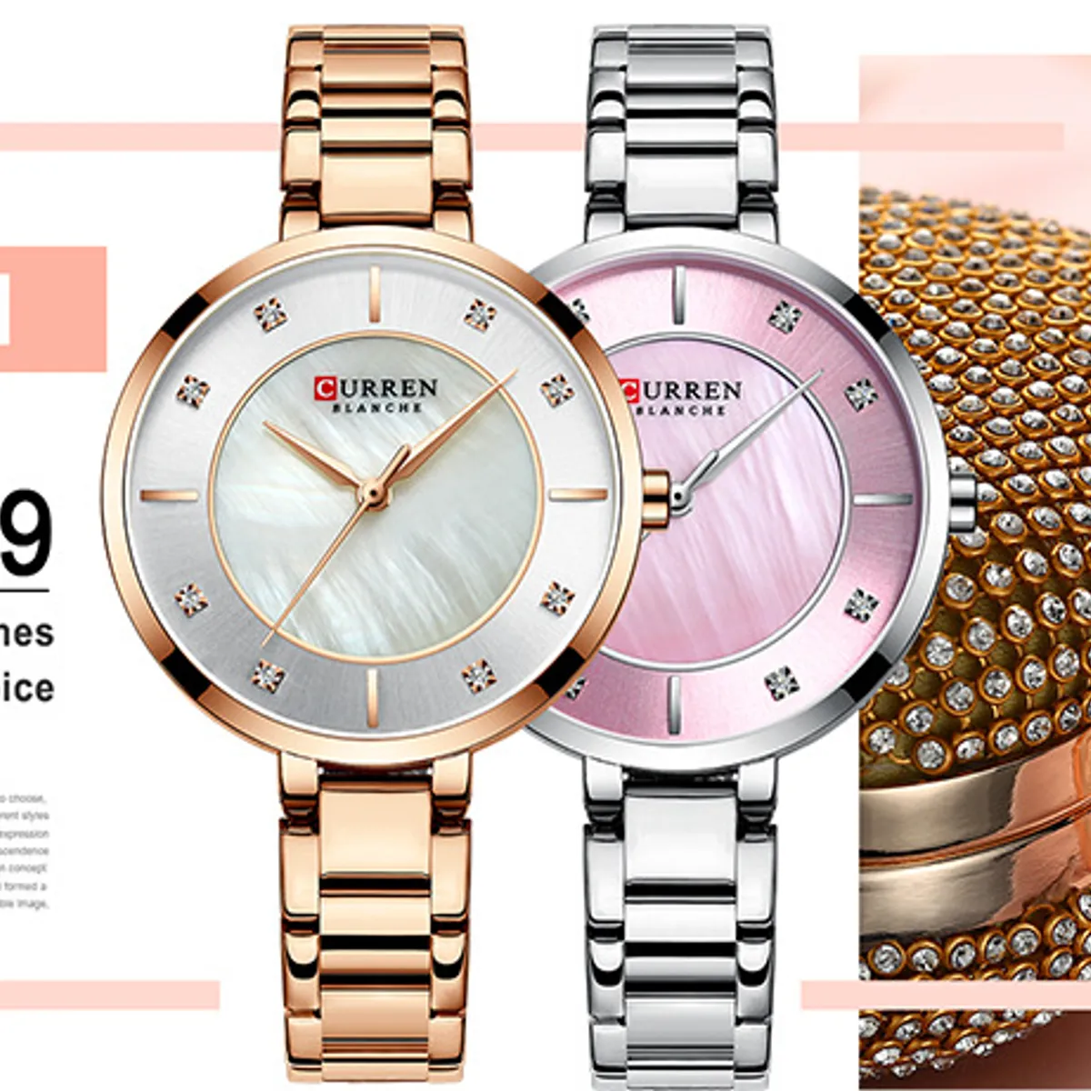 CURREN - Reloj Curren Hombre - Plata