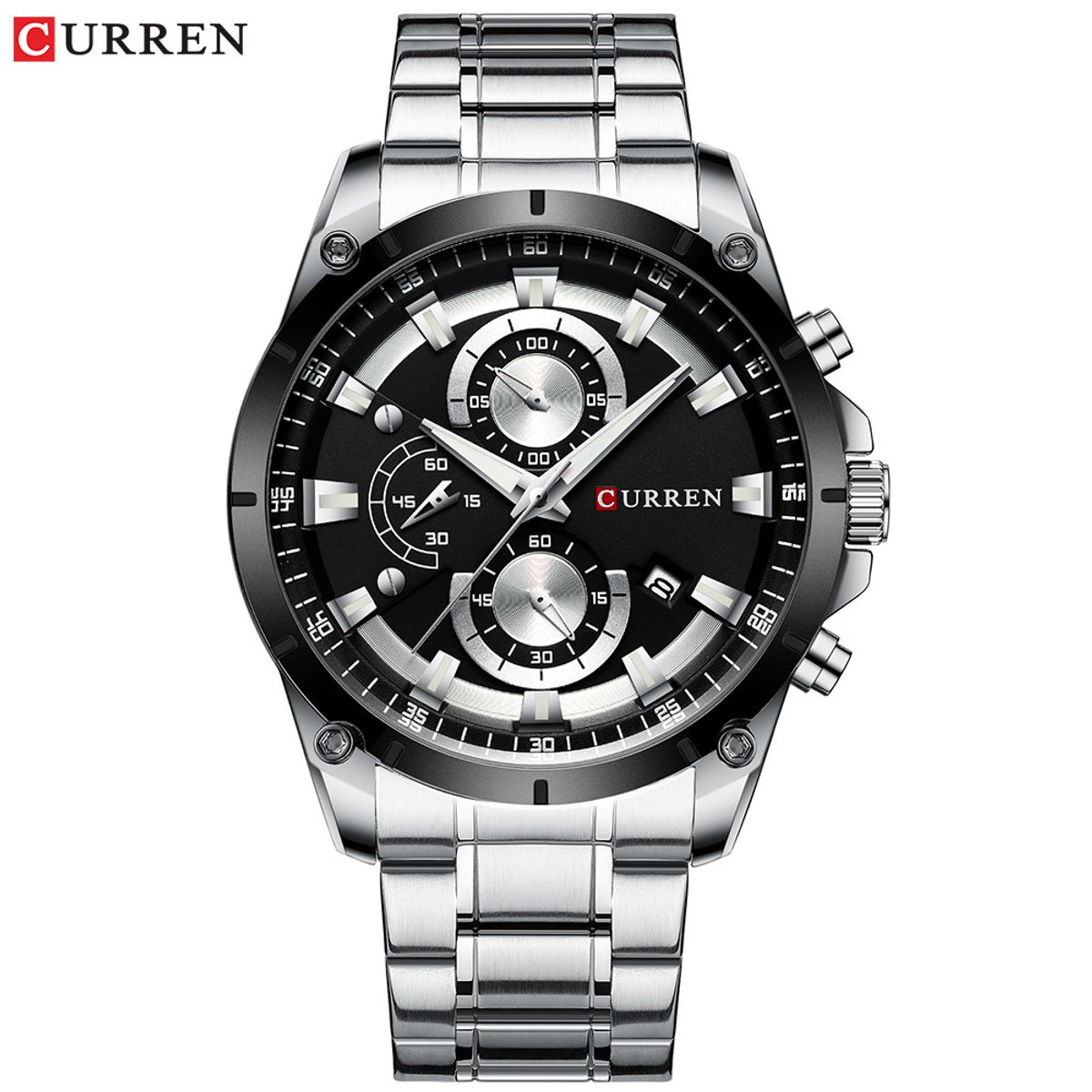 CURREN - Reloj Curren Hombre - Plata