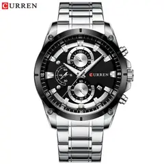 CURREN - Reloj Hombre - Plata