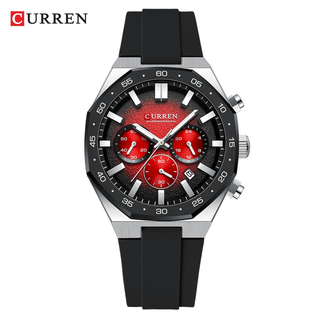 CURREN - Reloj Curren Hombre - Rojo