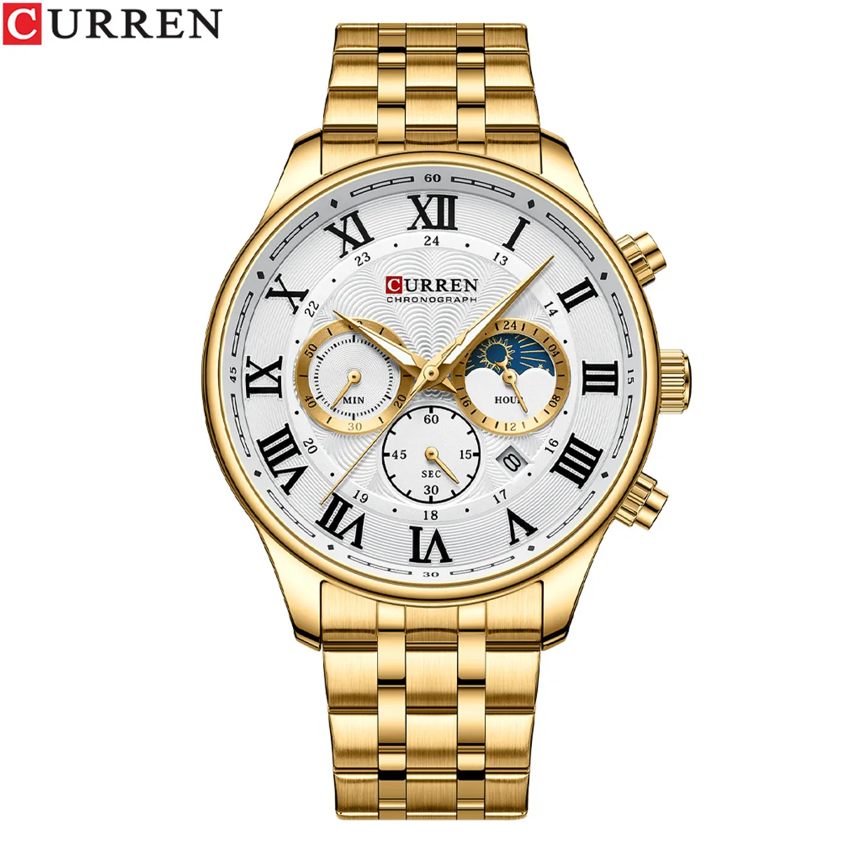 CURREN - Reloj Curren Hombre - Dorado