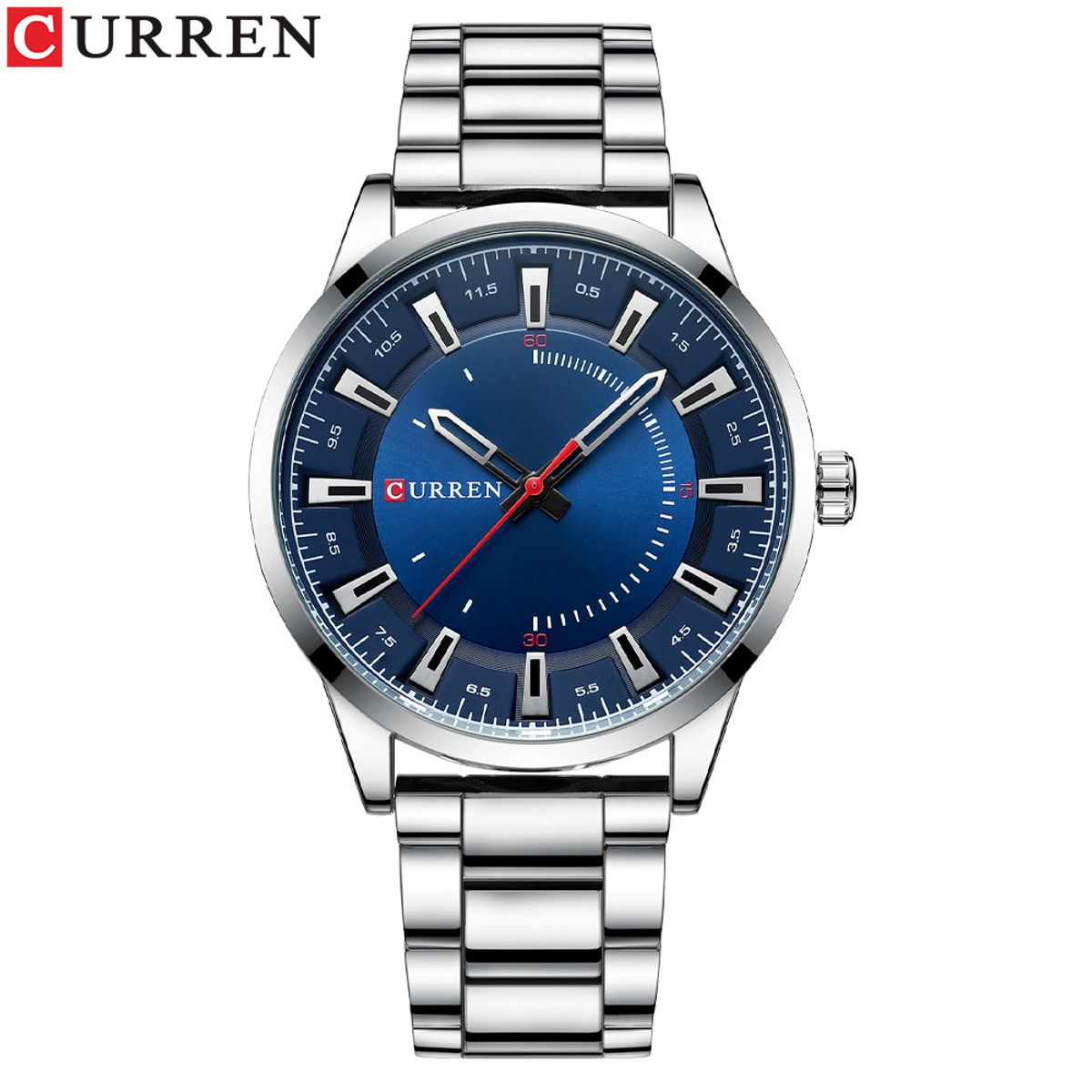 CURREN - Reloj Curren Hombre - Plata